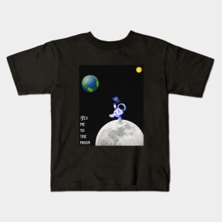 Fly Me To The Moon Kids T-Shirt